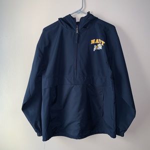 Champion Navy Blue Windbreaker S